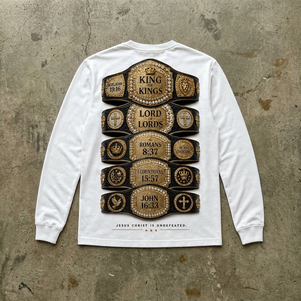 Jesus Undefeated - Championship Long Sleeve
