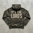 The Battle Is Not Yours - Camo Pullover Hoodie