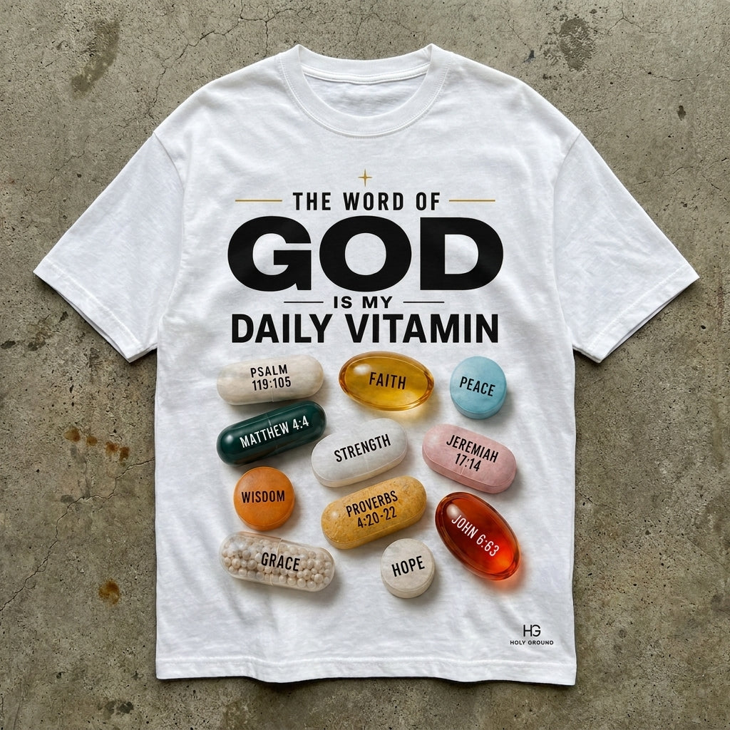 Daily Vitamin - Scripture Graphic Tee