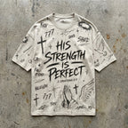 His Strength Is Perfect - Boxy Tee