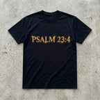 Psalm 23:4 – Black Graphic Tee