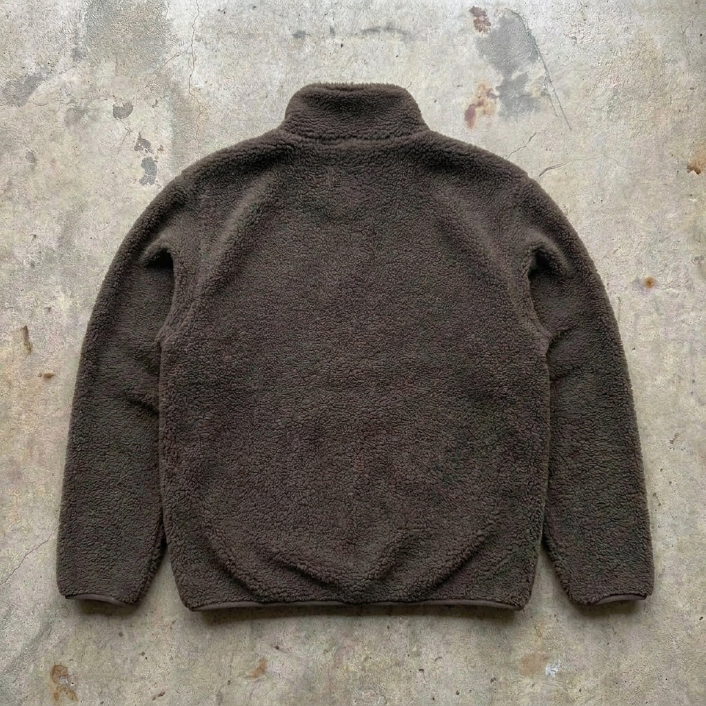 Burning Bush - Chocolate Sherpa Quarter-Zip