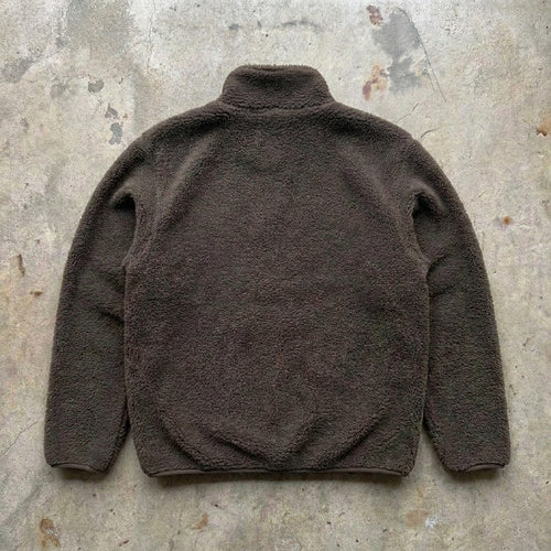 Burning Bush - Chocolate Sherpa Quarter-Zip
