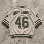 Holy Ground 46 – Cream Varsity Jersey
