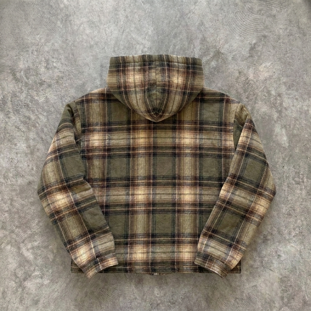 Walk By Faith – Plaid Sherpa Jacket