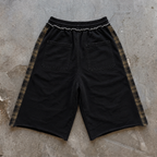 Walk By Faith – Black Plaid Shorts